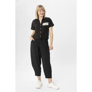 Kadın Ayrobin Şalvar Pantolon