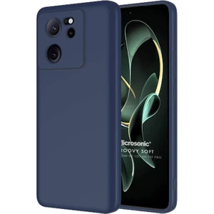 Xiaomi Mi 13T Pro Kılıf Groovy Soft Lacivert