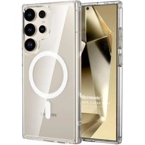 Samsung Galaxy S24 Ultra Kılıf Magsafe Clear Soft Şeffaf