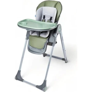 Baby Care Flex Mama Sandalyesi 6-36 Ay Ayarlanabilir Yükseklik ve Yatış Özellikli Yeşil Ergonomik Katlanabilir