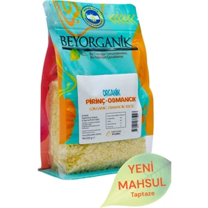 ORGANİK  Osmancık Pirinç 500gr (PESTİSİT VE AFLATOKSİN ANALİZLİ)