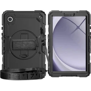 Samsung Tab A9 Plus X210 11 Inç Uyumlu Kılıf Defender Askılı Zırh Tank Tablet Arka Kapak