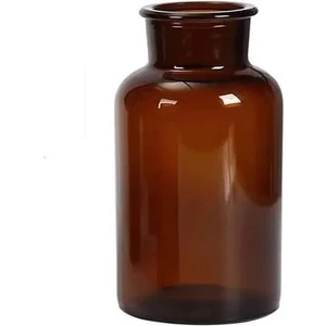 Amber Yazısız Cam Vazo - 250ML
