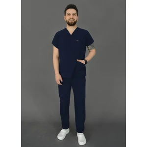 Fabric Paradise Erkek - Likralı V Yaka Doktor Hemşire Forması