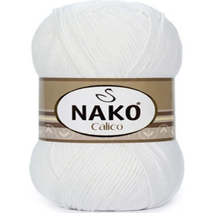 Calico Pamuk Cotton El Örgü Ipi Ipliği Yünü