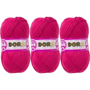 Ören Bayan Dora Fuşya El Örgü Ipi - 044 3lü