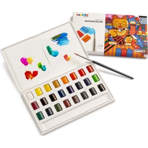 Plus Tablet Sulu Boya 24'lü (Fırçalı)