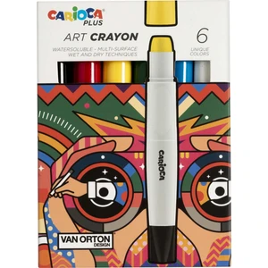 Plus Art Crayon Boya 6'lı