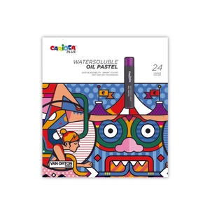 Plus Watersoluble Yağlı Pastel 24'lü (Suda Çözünür)
