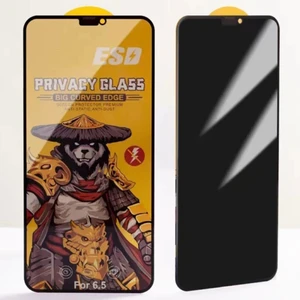 iPhone 14 Pro Hayalet Ekran Toz Tutmayan Esd Anti-Statik Tempered Privacy Ekran Koruyucu