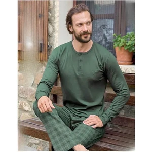 Erkek Modal Uzun Kollu  Pijama Takımı 3489 - 1 Adet