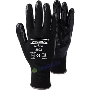 Unıversal 8802 Nitril Kaplama Eldiven