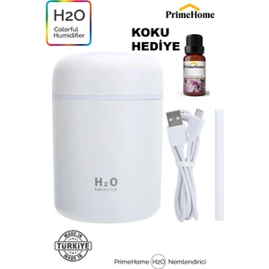 Prime Home H2O 300 ml Ultrasonik Hava Nemlendirici + Koku Hediye Yerli Üretim