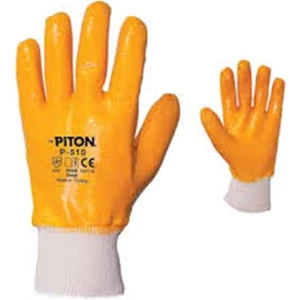 P510 Sarı Nitril Eldiven