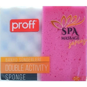 Proff Double Activity Sponge Spa Massage Series Banyo Süngeri