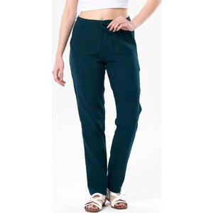 Eliş Şile Bezi Çift Cepli Unisex Yazlık Pantolon Petrol