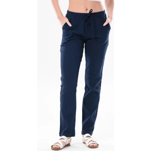 Eliş Şile Bezi Çift Cepli Unisex Yazlık Pantolon Lacivert