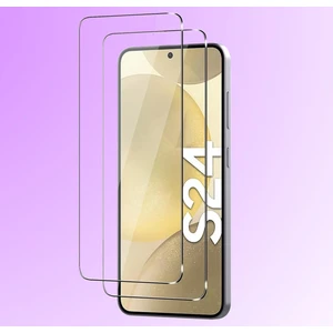Samsung Galaxy S24 Uyumlu Ekran Koruma Şeffaf Kısa Tamperli Cam Ekran Koruyucu