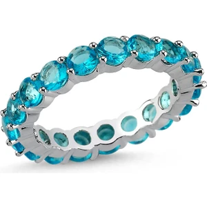 Merano Design Turkuaz Round Yüzük