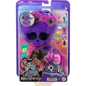 Samatlı Polly Pocket Monster High Temalı Kompakt Set HVV58 Lisanslı Ürün