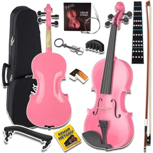 HGA34PİNK-TYS Pembe 3/4 Çocuk Kemanı Full Set (10-13 Yaş İçin) 