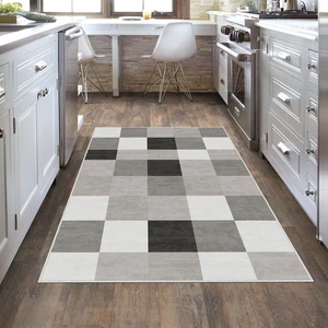 Homefesto Halı Kilim Dekoratif Özel Tasarım Yıkanabilir,İnce, Kaymaz Tabanlı, Modern Halı