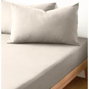 %100 Pamuk 62 Tel (155 TC) Okotex Sertifikalı Tek Kişilik 120x200 cm Lastikli Çarşaf Seti