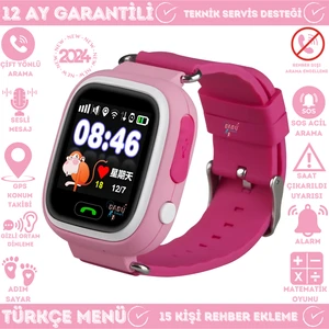 Q90 GPS Konumlu Akıllı Çocuk Takip Saati Sim Kartlı Arama, Gizli Dinleme Özellikli