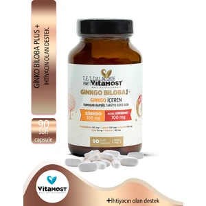 Vitamost Ginko Biloba Kore Ginsengi 90 Kapsül