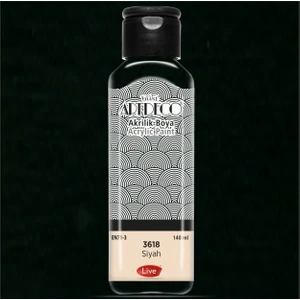 Akrilik Boya 140 Ml Siyah