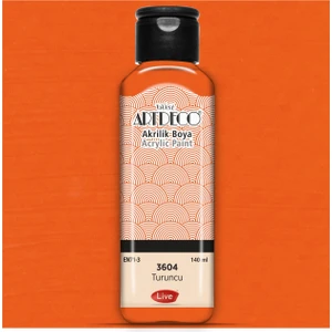 Akrilik Boya 140 Ml Turuncu Y-070R-3603