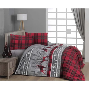 First Choice Flanel Pazen Nevresim Takımı - Happinies Red