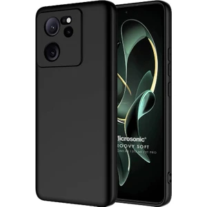 Xiaomi Mi 13T Pro Kılıf Groovy Soft Siyah