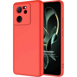 Xiaomi Mi 13T Pro Kılıf Groovy Soft Kırmızı