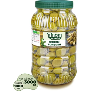 Turşu Durağı Çağla Badem Turşusu  3 kg