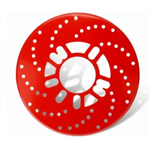 Kampana Sacı Disk Fırfırı Kırmızı 2 Adet