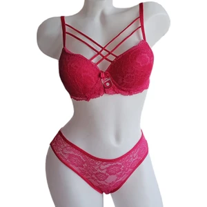 Çapraz Askılı Dantel Detaylı Toparlayıcı