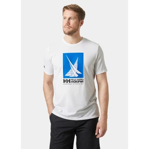 Helly Hansen Hp Race Graphic Erkek Beyaz T-Shirt 34419-001