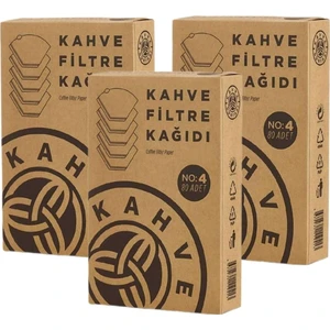 Kahve Dünyası Kahve Filtre Kağıdı 80 Adet x 3 Adet
