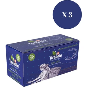 Tirebolu 42 Earl Grey Bergamot Aromalı 25 Li Fincan Poşet Çay x 3