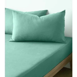 %100 Pamuk 62 Tel (155 TC) 180x200cm +30cm Yükseklik Çift Kişilik Lastikli Çarşaf Seti