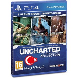 Naughty Dog Uncharted™: The Nathan Drake Collection Ps4 Oyun 3 Oyun Tek CD Türkçe Altyazılı - Sıfır - Lisanslı