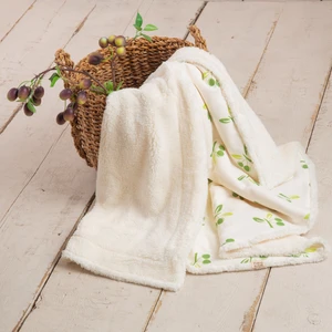 Sare Baby Zeytinim Serisi Bebek Battaniyesi 2 Tog Doğal 85X87 cm