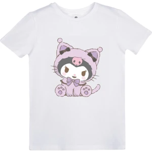 Ez Design Kuromi Baskılı Tshirt