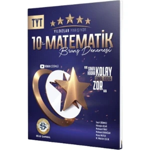 Bilgi Sarmal Yayınları TYT Matematik Yıldızlar Yarışıyor 10’lu Branş Denemesi