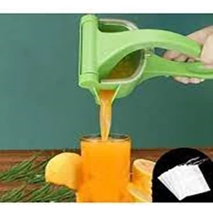 Manuel Meyve Sıkacağı Plastik Narenciye Pres Aparatı Dayanıklı Taşınanbilir Limon Portakal Sıkacağı