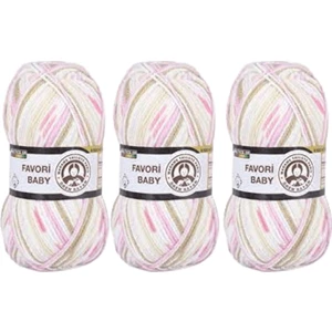 Favori Baby El Örgü İpi 100gr 0659 3 Adet