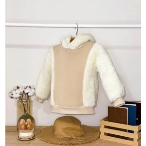 Aşka Bak *aşkabak*  Kapüşonlu Çocuk Peluş Sweatshirt