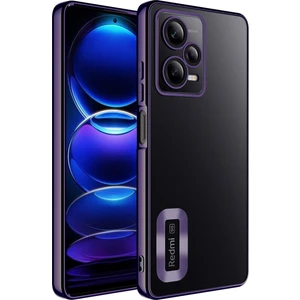 Tekno Grup Xiaomi Redmi Note 12 Pro 5g Kılıf Kamera Korumalı Logo Gösteren Omega Kapak + Cam Ekran Koruyucu