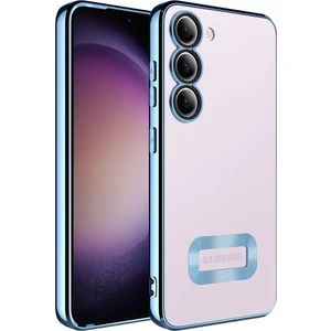 Tekno Grup Samsung Galaxy S23 Plus Kılıf Kamera Korumalı Logo Gösteren Omega Kapak + Cam Ekran Koruyucu